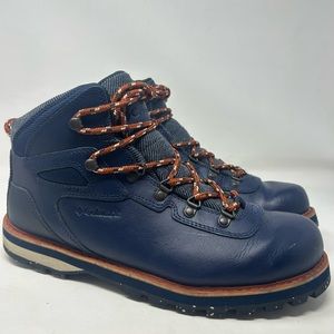 Columbia Men's Navy Big Ridge Vibram Sole Hiker Boots Sz 10.5 YM0379-464
